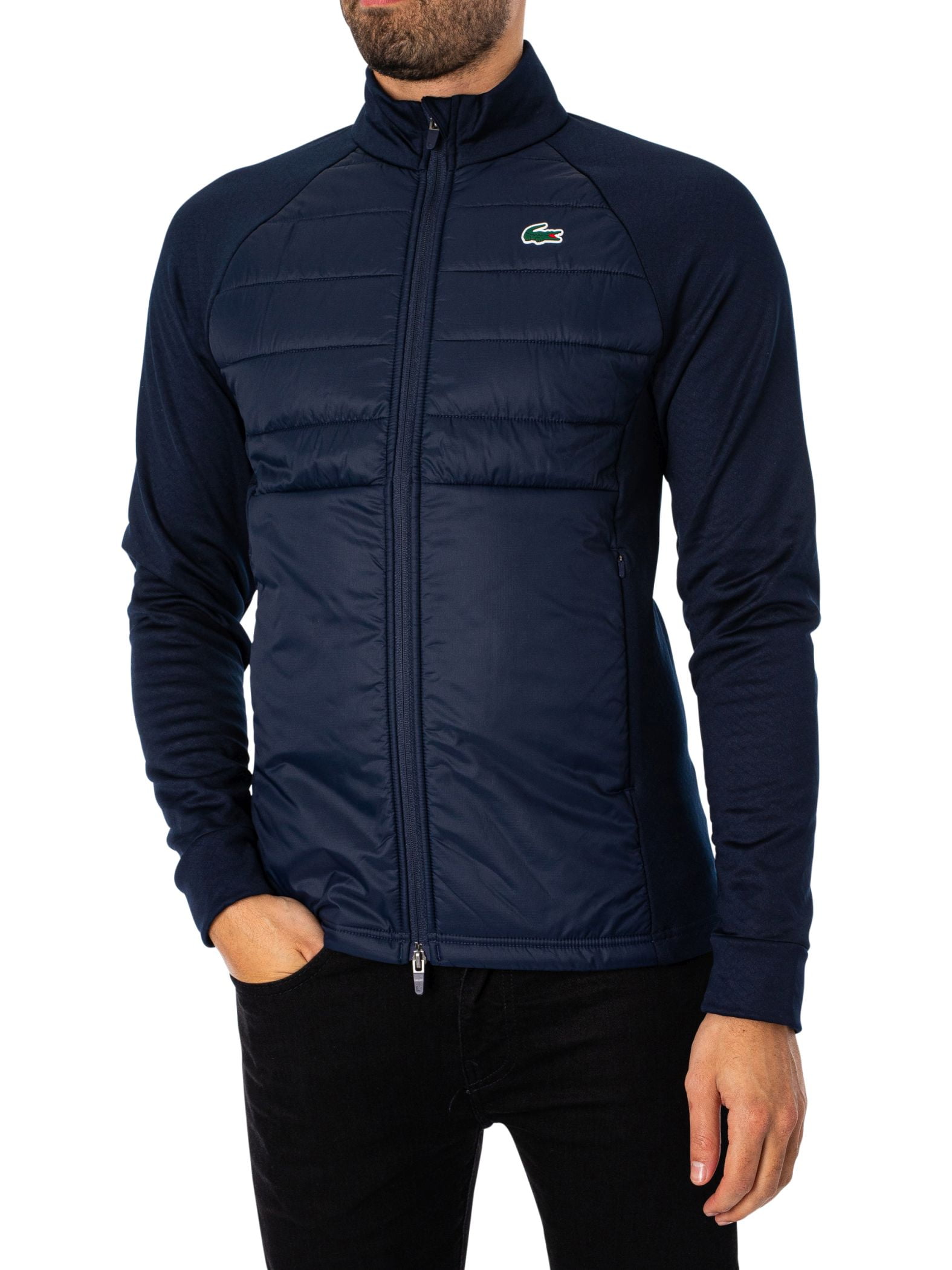 Lacoste Golf Hybrid Jacket, Blue - Walmart.com