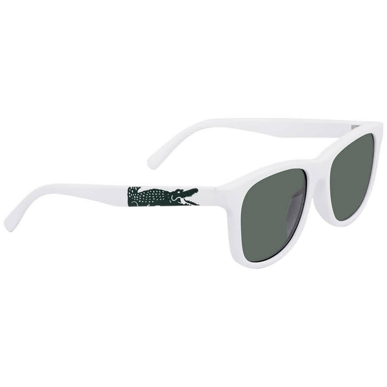 SUNGLASSES POLARIZED FASHION SUN GLASSES LACOSTE WHITE UNISEX MEN AND WOMEN L3638SE 105