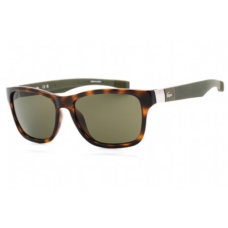 Lacoste Green Square Unisex Sunglasses L737S 214 55