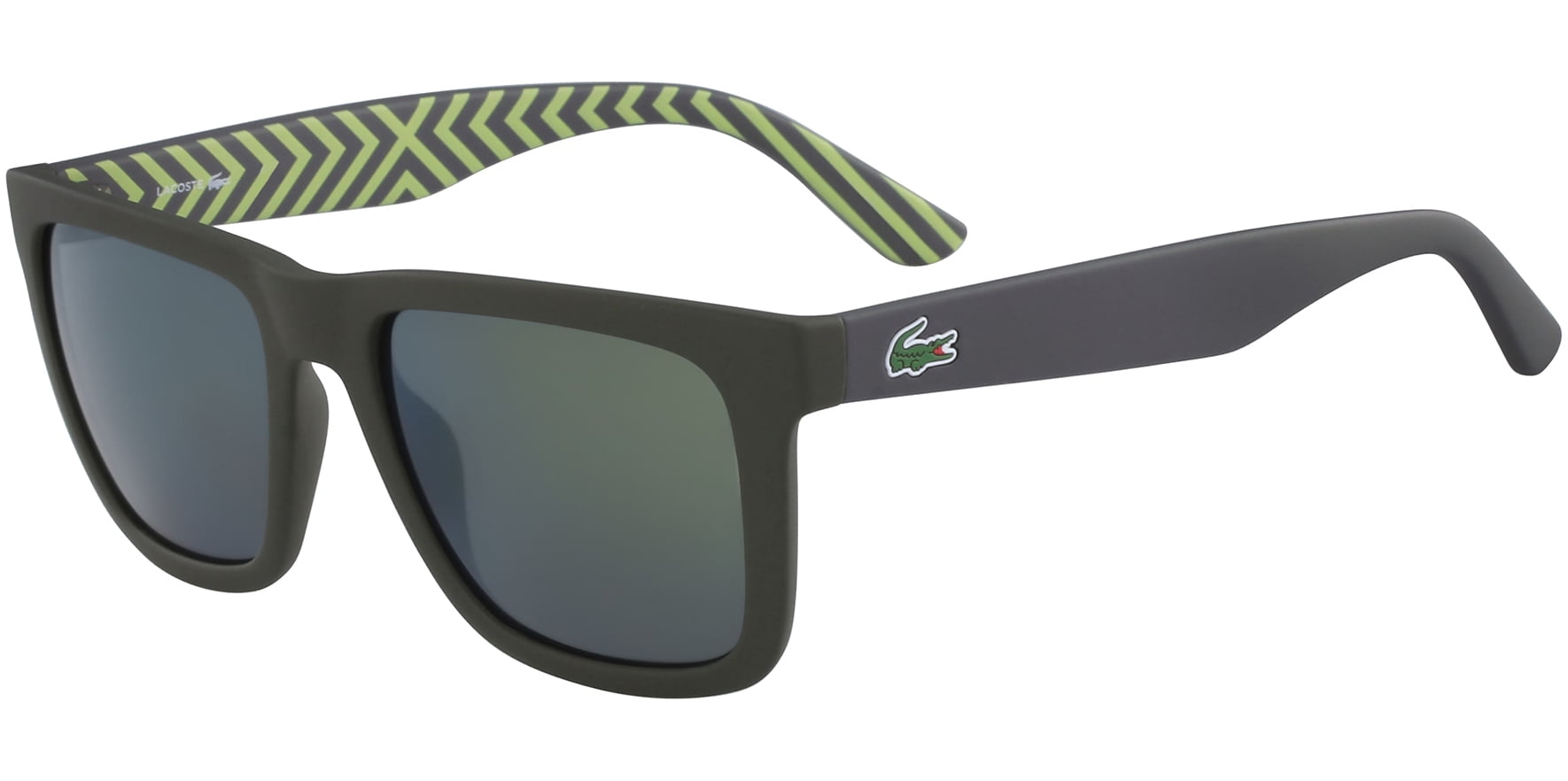Lacoste Grey Square Sunglasses for Men L750S 318 Jamaica Ubuy