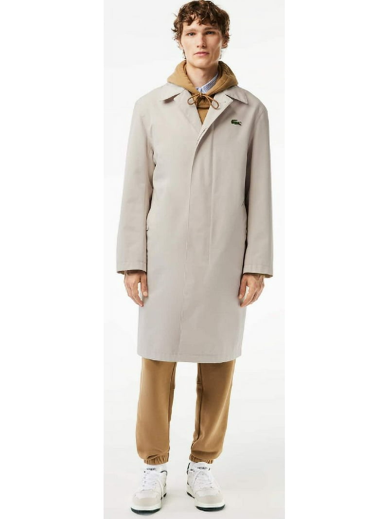 ジャケット・アウター EXCLUSIVE TRENCH COAT 20ss Lacoste HAMMAN Men's Lightweight Waterproof Twill Trench Coat, US