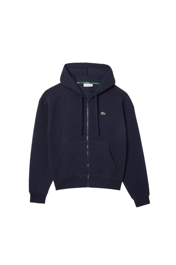 Hooded Sweatshirt In Double-Sided Piqué Fabric (Women's)