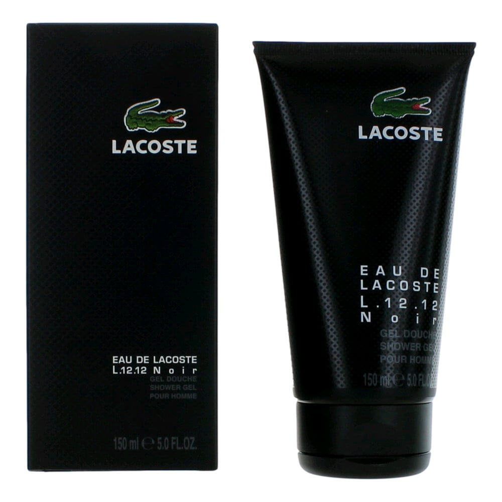 Lacoste L.12.12 Noir by Lacoste, 5 oz Shower Gel for Walmart.com