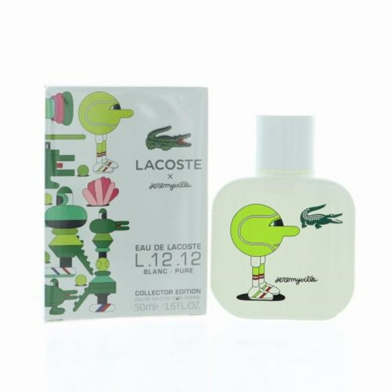 lacoste eau de lacoste l 12.12 blanc x jeremyville