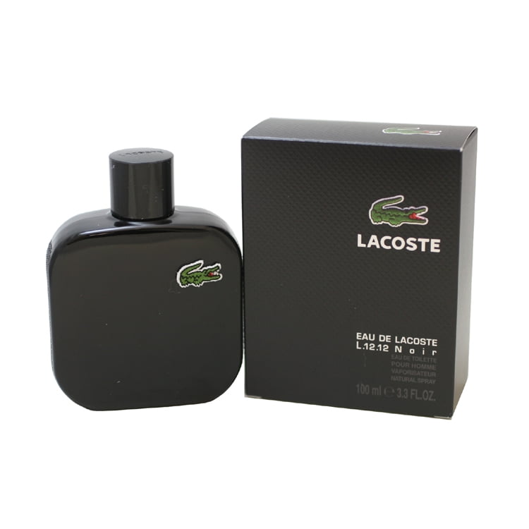 Preference forbandelse indsigelse Lacoste L.12.12 Noir Eau de Toilette, Cologne for Men, 3.3 oz - Walmart.com