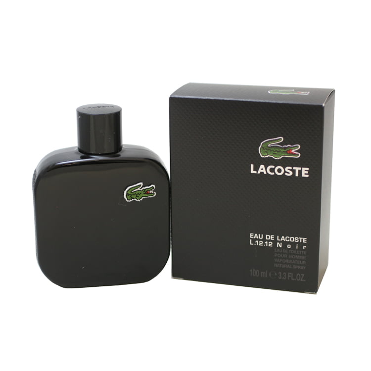 smeltet tale stivhed Lacoste L.12.12 Noir Eau de Toilette, Cologne for Men, 3.3 oz - Walmart.com