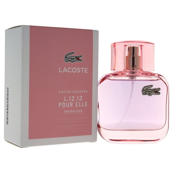 Lacoste L.12.12 Pour Elle Sparkling Eau de Toilette, Perfume for Women, 1.6 Oz