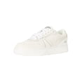 thumbnail image 1 of Lacoste L001 0321 1 SMA Leather Trainers, White, 1 of 9