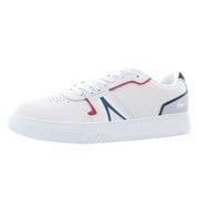 Lacoste L001 Mens Shoes Size 12, Color White/Navy/Red