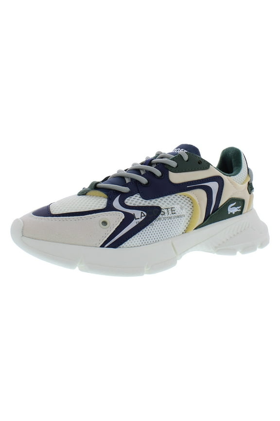 L003 NEO 223 1 SUJ GS Girls Shoes Size 4, Color: Off White/Navy