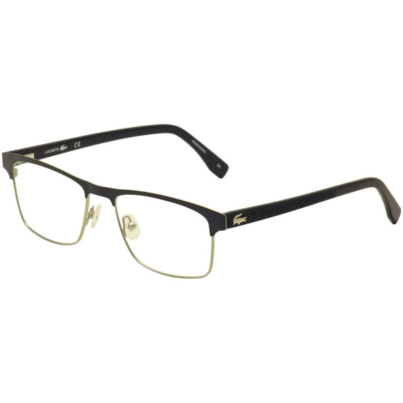 Lacoste L2198 Full Rim Rectangle Matte Blue Eyeglasses