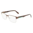 thumbnail image 1 of Lacoste L2286 201 Men's Matte Brown Metal 55mm Frame Eyeglasses, 1 of 2