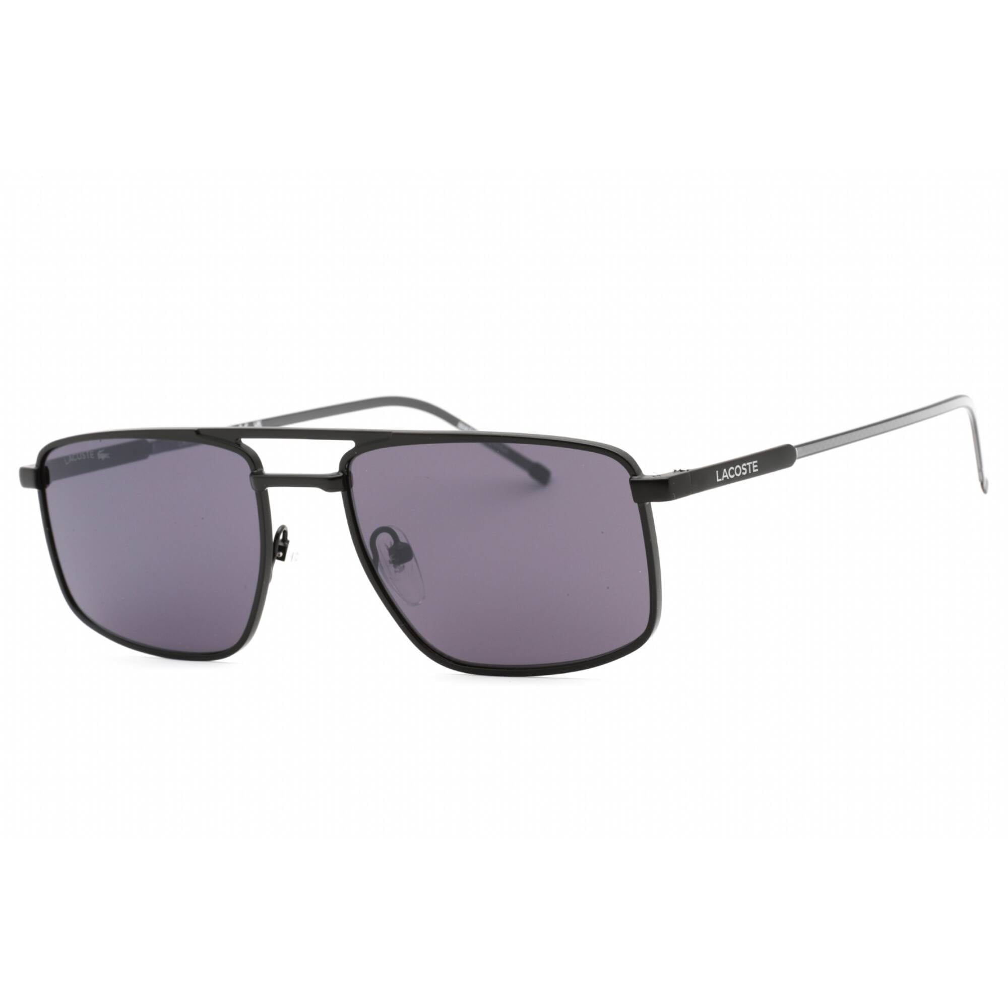 Lacoste L255S 002 Men's Matte Black Rectangular Frame Sunglasses