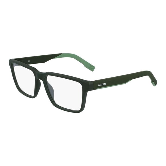 Lacoste L2924 300 56mm Rectangle Eyeglass Frames Men's Green