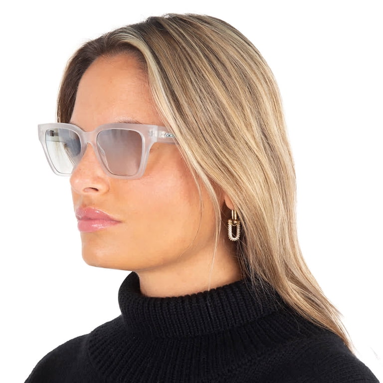oversized sunglasses spacewoman rimless frame sunglasses