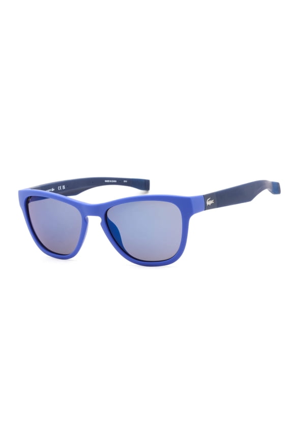 L776S 424 Unisex Blue Square Plastic Frame Sunglasses