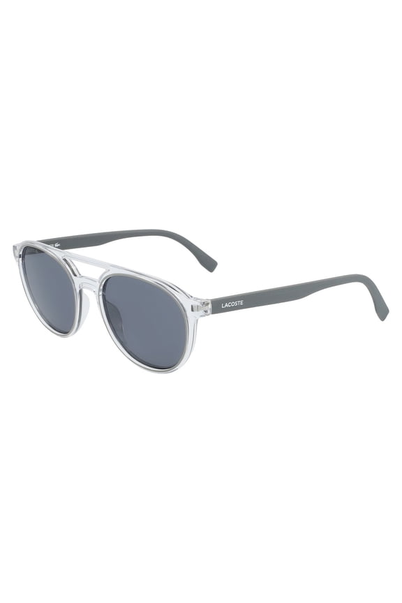 L881S Full Rim Round Crystal/Gray Sunglasses
