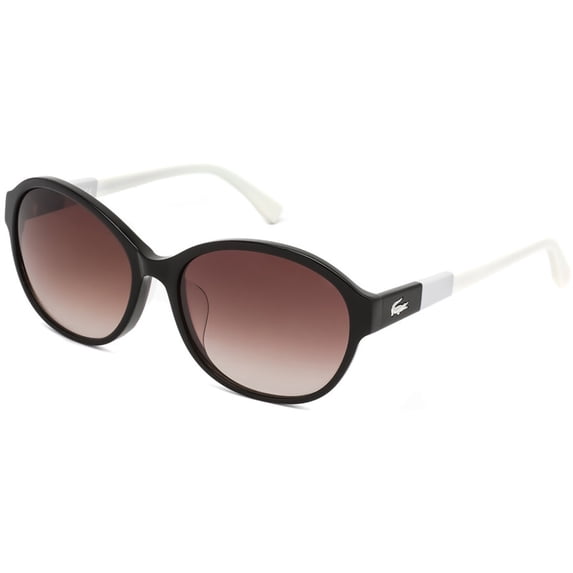 Lacoste LACOSTE L808SA 1 Unisex Black and White Frame Sunglasses