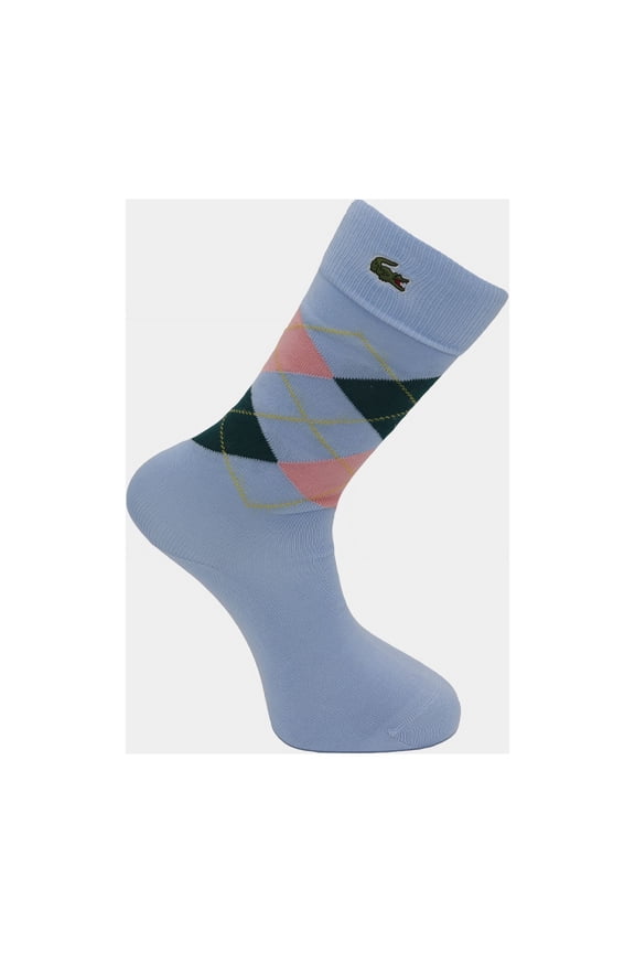 LIVE Vintage Design Unisex RA9003 00 Z76 Cotton Socks Blue/White UK 3.5-6.5