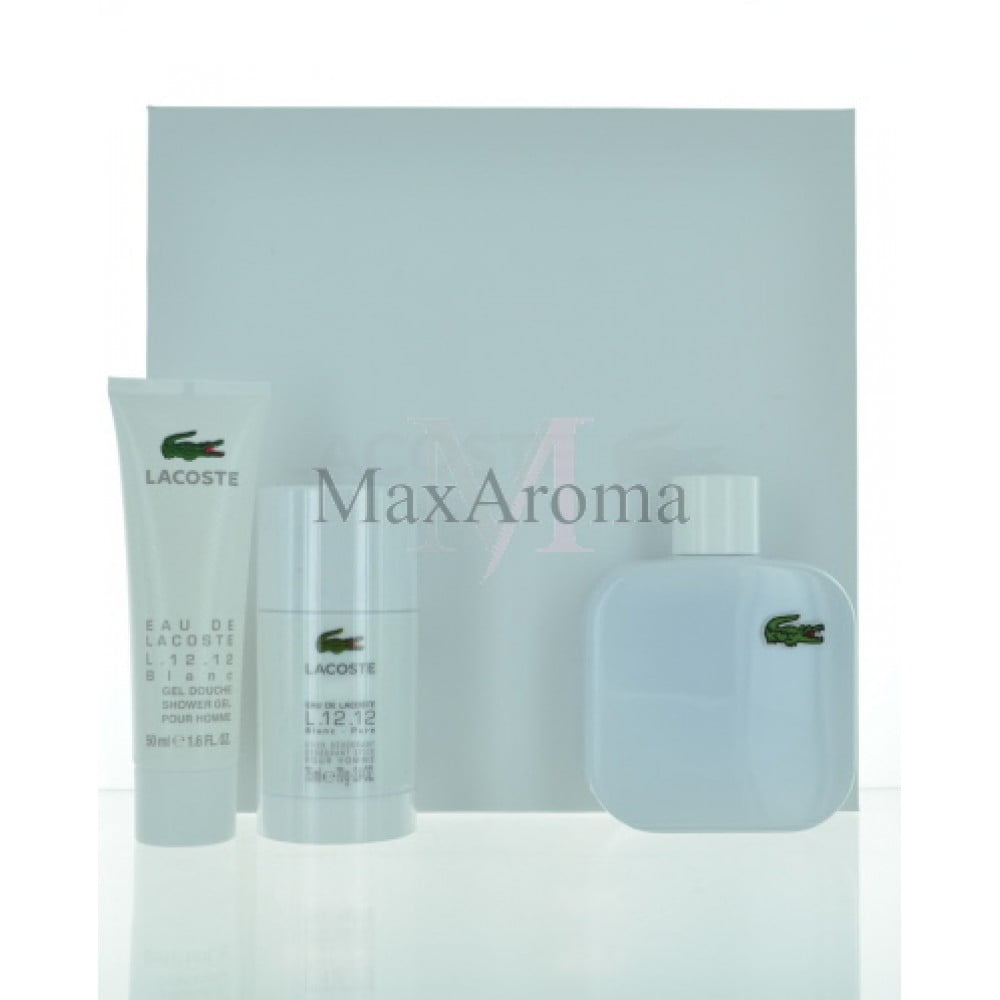 LACOSTE L.12.12 BLANC 50ml 2本セット Lacoste Lacoste Blanc Pure Gift Set - Walmart.com