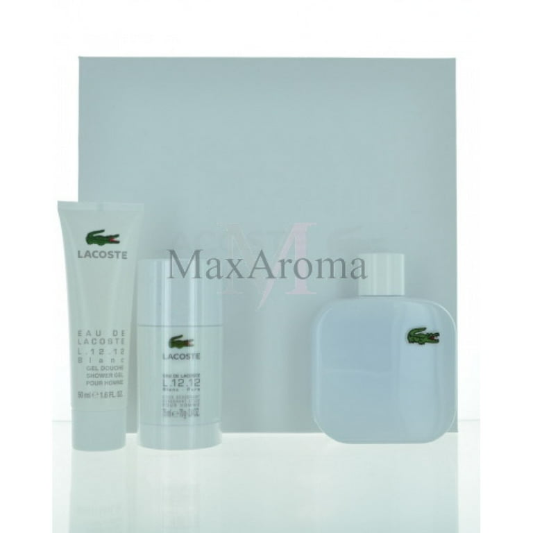LACOSTE L.12.12 BLANC 50ml 2本セット Lacoste Men's L.12.12 Blanc Gift Set Fragrances