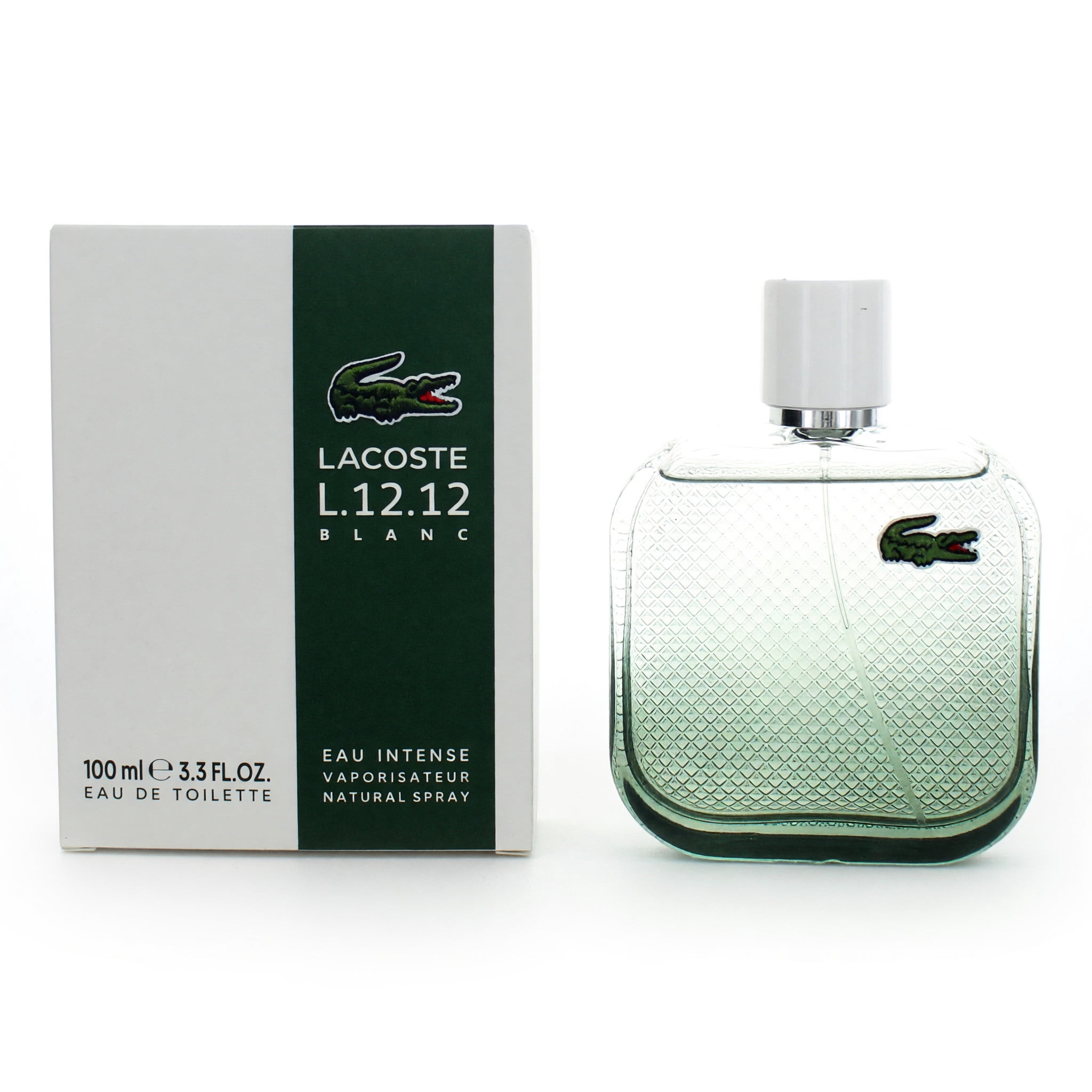 Lacoste Eau De L.12.12 Blanc Intense EDT Spray, 3.3 oz - Fougere