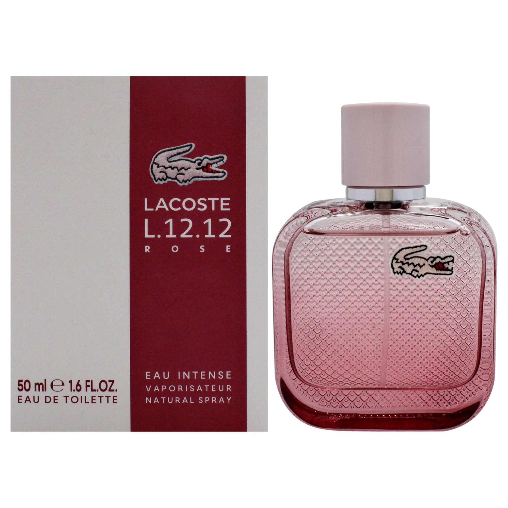 Lacoste Eau De Lacoste L.12.12 Rose Eau De Parfum Spray By Lacoste - 1.7 oz Lacoste Eau De Lacoste L.12.12 Rose Eau De Parfum Spray By Lacoste - 1.7 oz