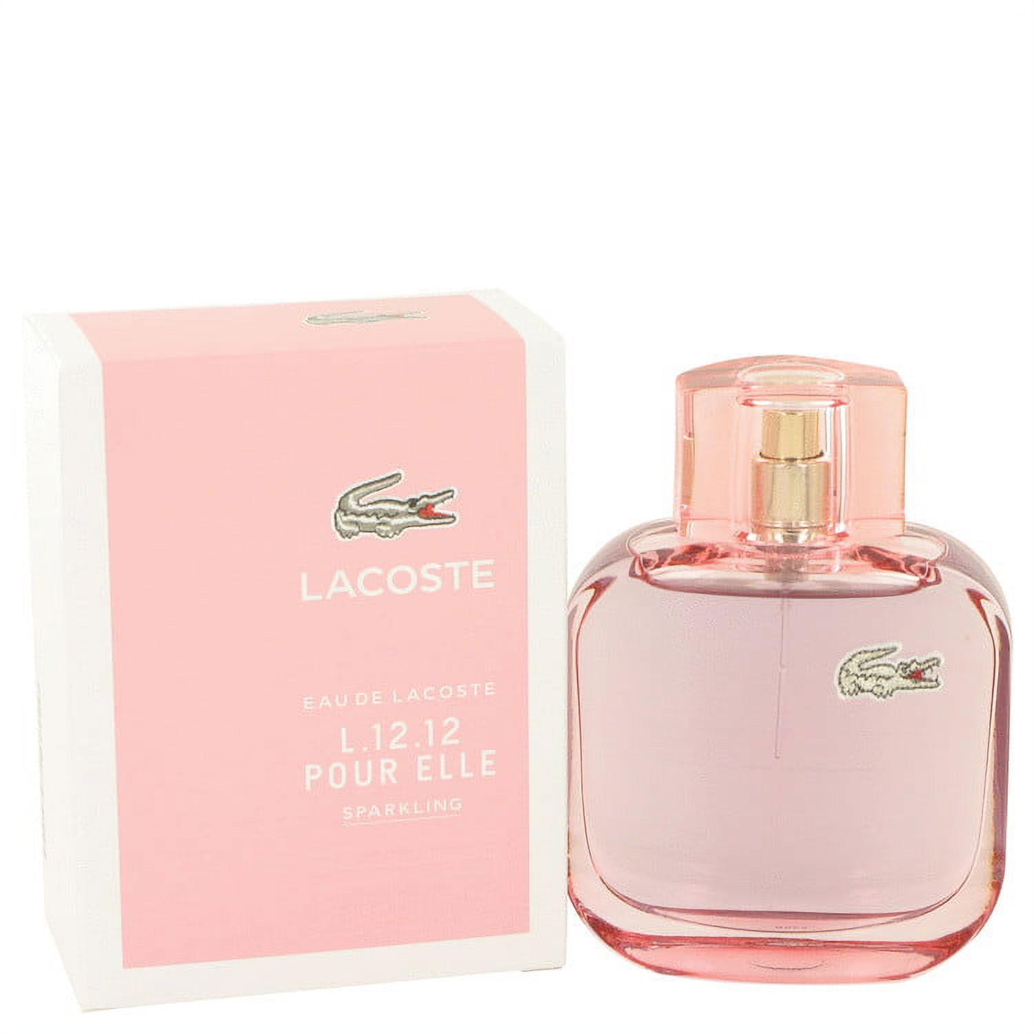 Lacoste Lacoste Eau De Lacoste L.12.12 Sparkling Eau De Toilette Spray for Women 3 oz - image 1 of 2