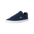 thumbnail image 1 of Lacoste Lerond Pro BL 123 1 CMA Canvas Trainers, Blue, 1 of 9