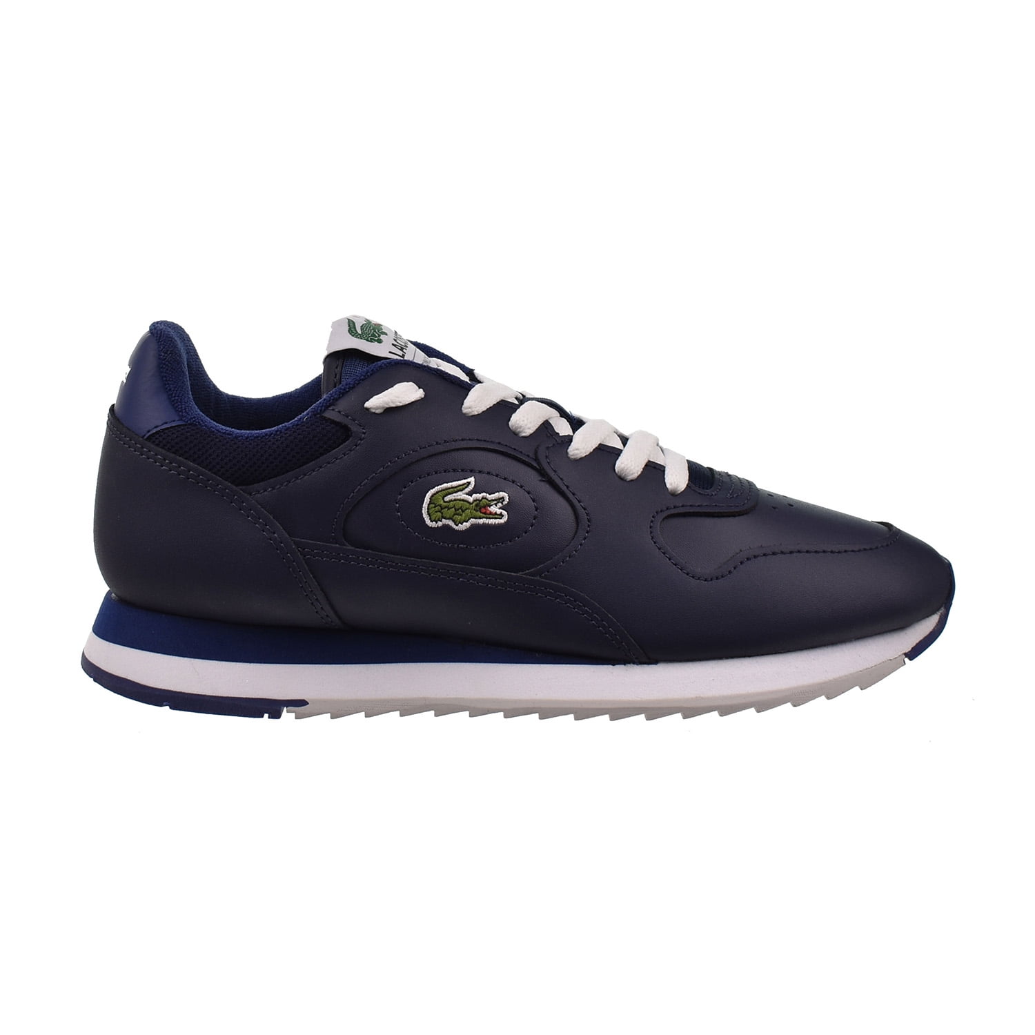 Navy blue Lacoste shoes Lacoste Keellson 6 Fashion Sneaker Boat Shoe - Navy/Tan  main image 4