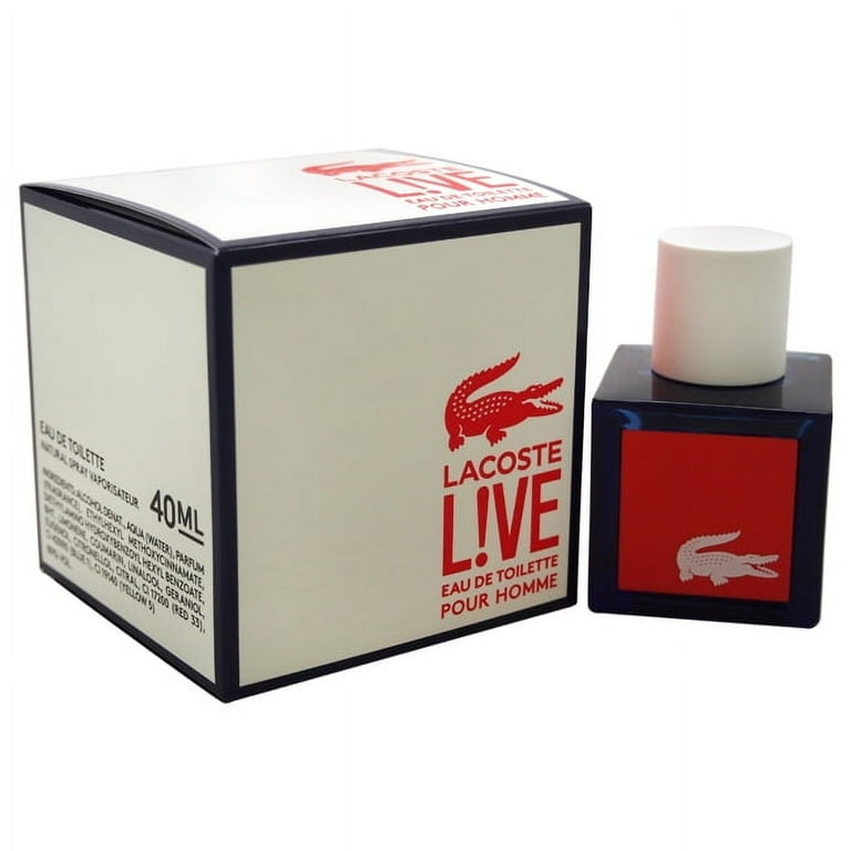 Lacoste Live Eau De Toilette Spray By Lacoste - 1.3 oz Lacoste Live Eau De Toilette Spray By Lacoste - 1.3 oz