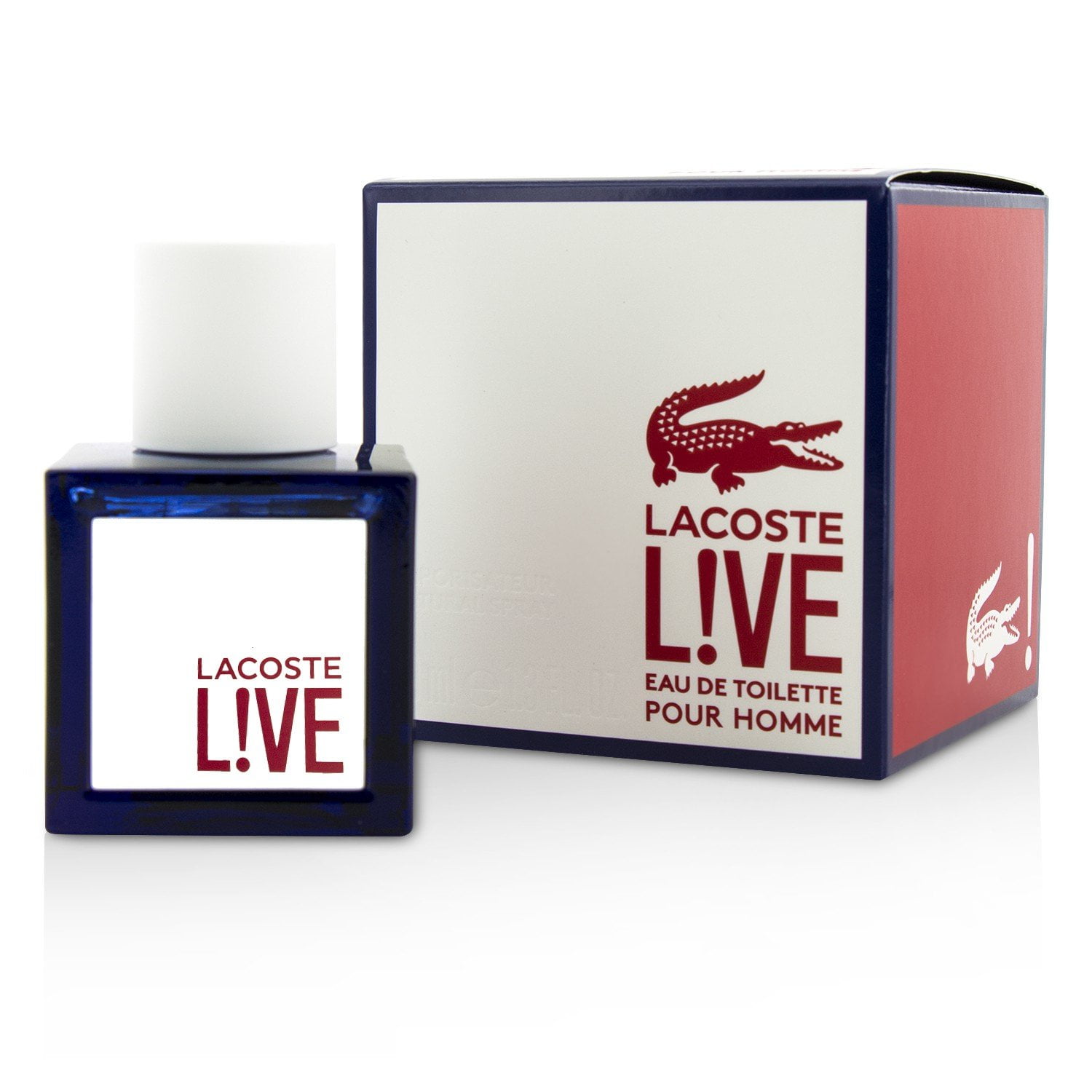 Lacoste Live by Lacoste for Men - 1.3 oz EDT Spray