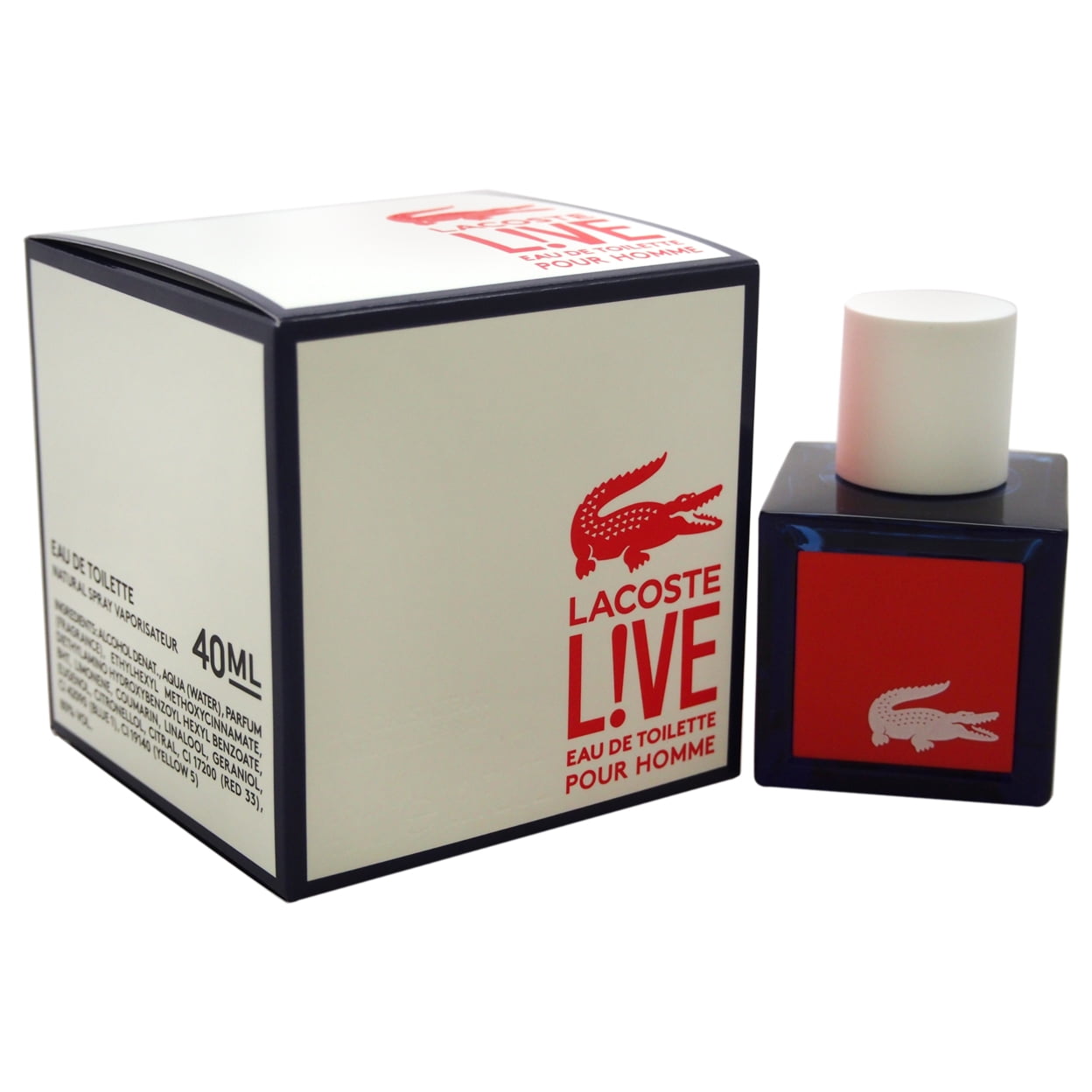 Lacoste Live by Men 1.3 oz EDT Spray - Walmart.com