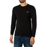 Lacoste Long Sleeve Technical T-Shirt, Black