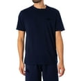thumbnail image 1 of Lacoste Lounge Chest Logo T-Shirt, Blue, 1 of 6