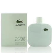Lacoste MLACOSTEBLANC5.9SPR 5.9 oz Mens Lacoste Blanc Pure L.12.12 Eau De Toilette Spray