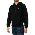 thumbnail image 1 of Lacoste Male Full Zip Logo Sweatshirt Black Sizes  000-7, 1 of 5
