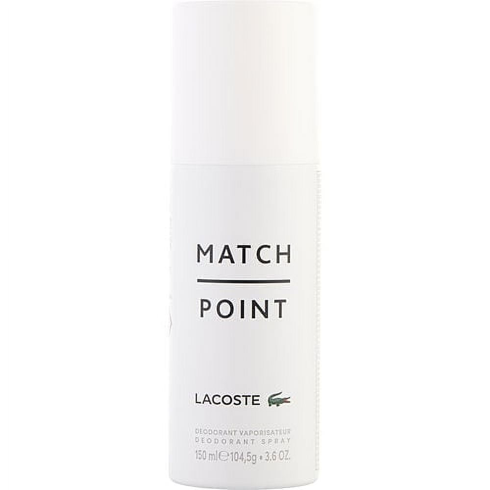 Lacoste Men's Match Ponit Deodorant Spray 3.6 oz Fragrances 3614229393668