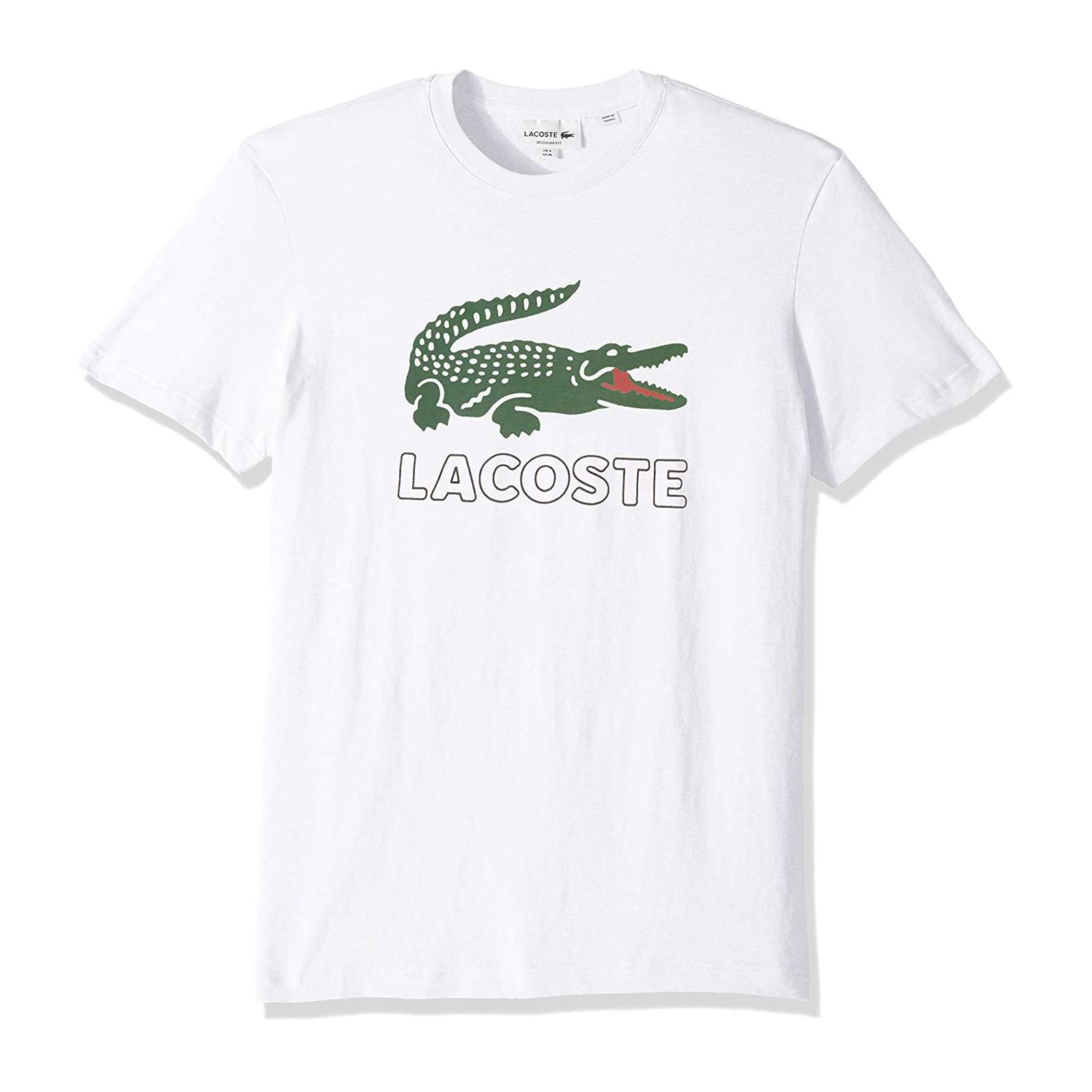 Lacoste Men Big Croc Script T Shirt Walmart