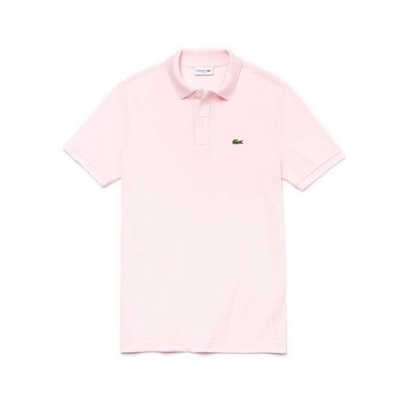 Lacoste Mens Slim Fit Short Sleeve Polo Shirt Flamingo XL