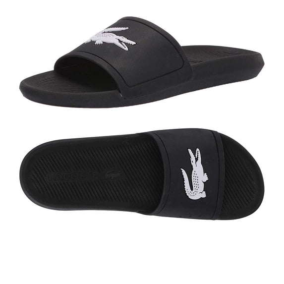 Lacoste Men Croco Slide Sandals