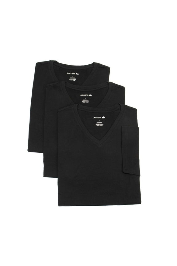 Men Essentials Slim Fit V-Neck 3-Pack T-Shirt