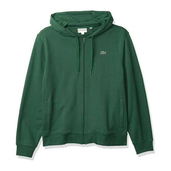 Lacoste Men Full Zip Fleece Hoodie