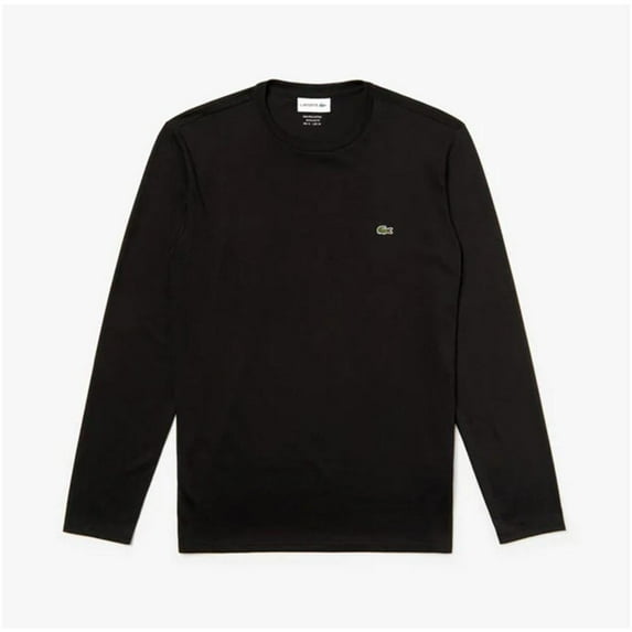 Lacoste Men Long Sleeve Jersey Pima Crewneck T-Shirt