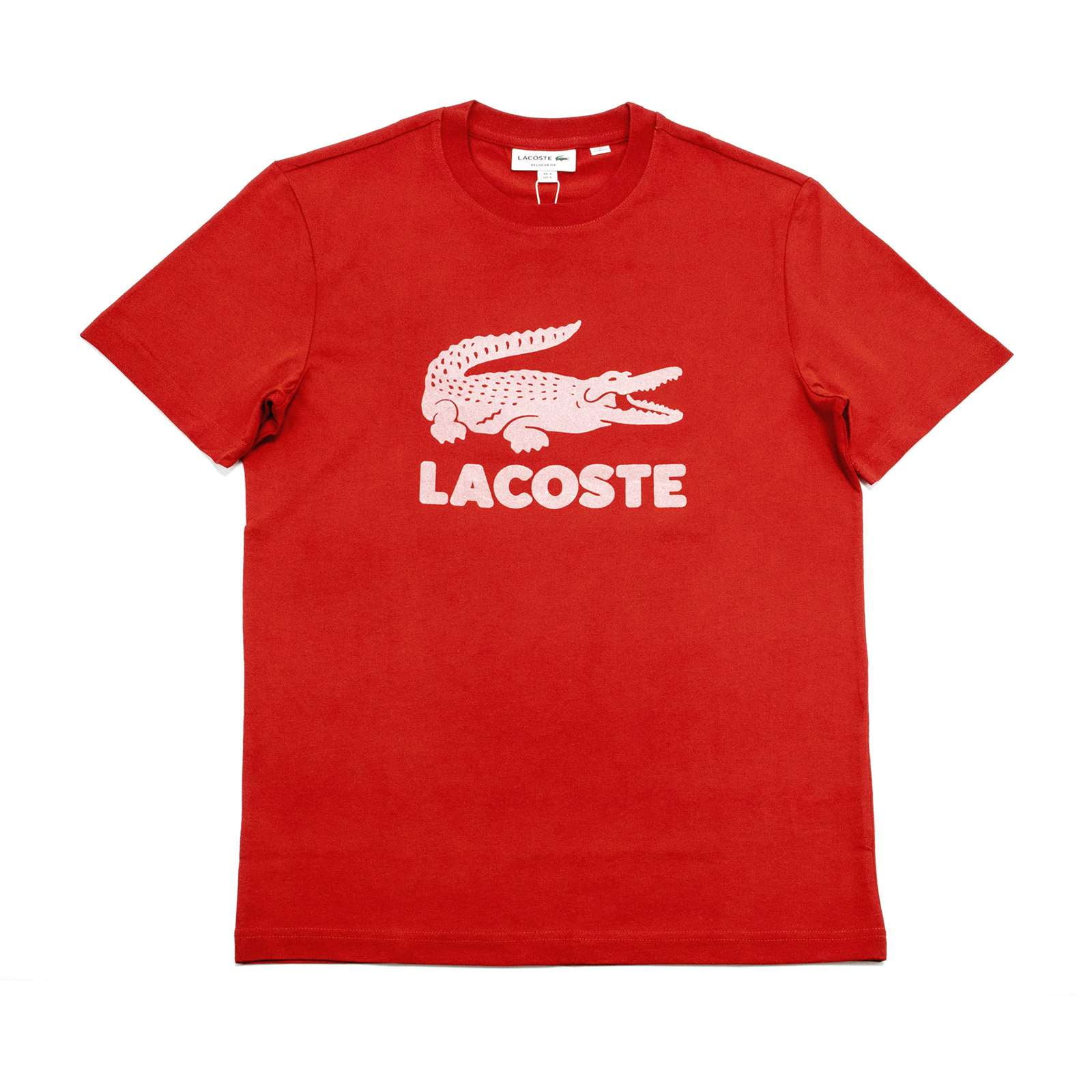 【送料&関税込】Lacoste T-shirt With Logo Lacoste logo-embroidered T-shirt | Black | FARFETCH GE