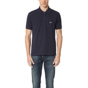 Lacoste Mens Short Sleeve L.12.12 Pique Polo Shirt X-Small Navy Blue