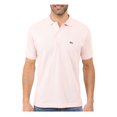 thumbnail image 1 of lacoste men's short sleeve pique l.12.12 classic fit polo shirt, flamingo pink, 2, 1 of 5
