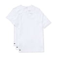 thumbnail image 1 of Lacoste Men's 3 Pack of Plain Vneck T-Shirt LARGE WHITE, 1 of 2