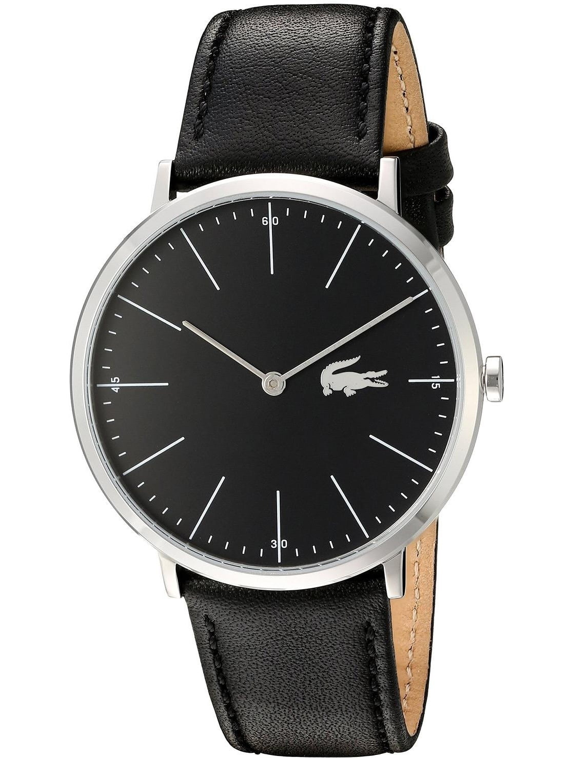 Lacoste genuine sale leather watch