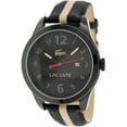 thumbnail image 1 of Lacoste Men's Auckland Black and Beige Fabric Strap Watch 2010724, 1 of 2
